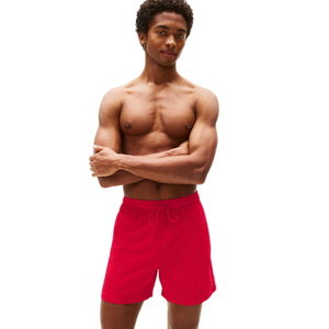 Tommy Hilfiger Flag Embroidery Mid Length Swim Shorts